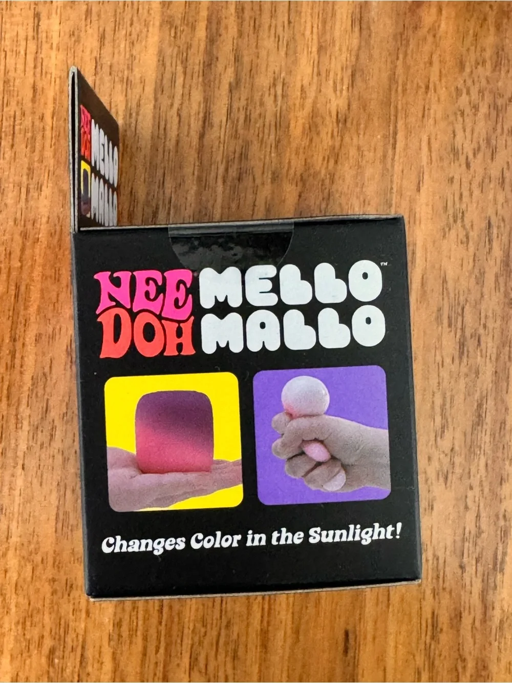 🩷 NeeDoh Mello Mallo Pink Color-Changing Squishy – New In Box